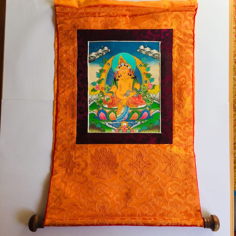 Thangka Dzambala